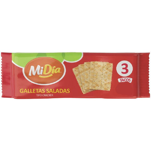GALLETA MI DIA 255G 3 TACOS CON SAL
